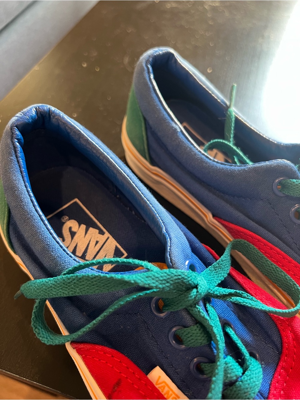 LIKE NEW Vans Primary Color Block Shoe - Picture 2 of 4